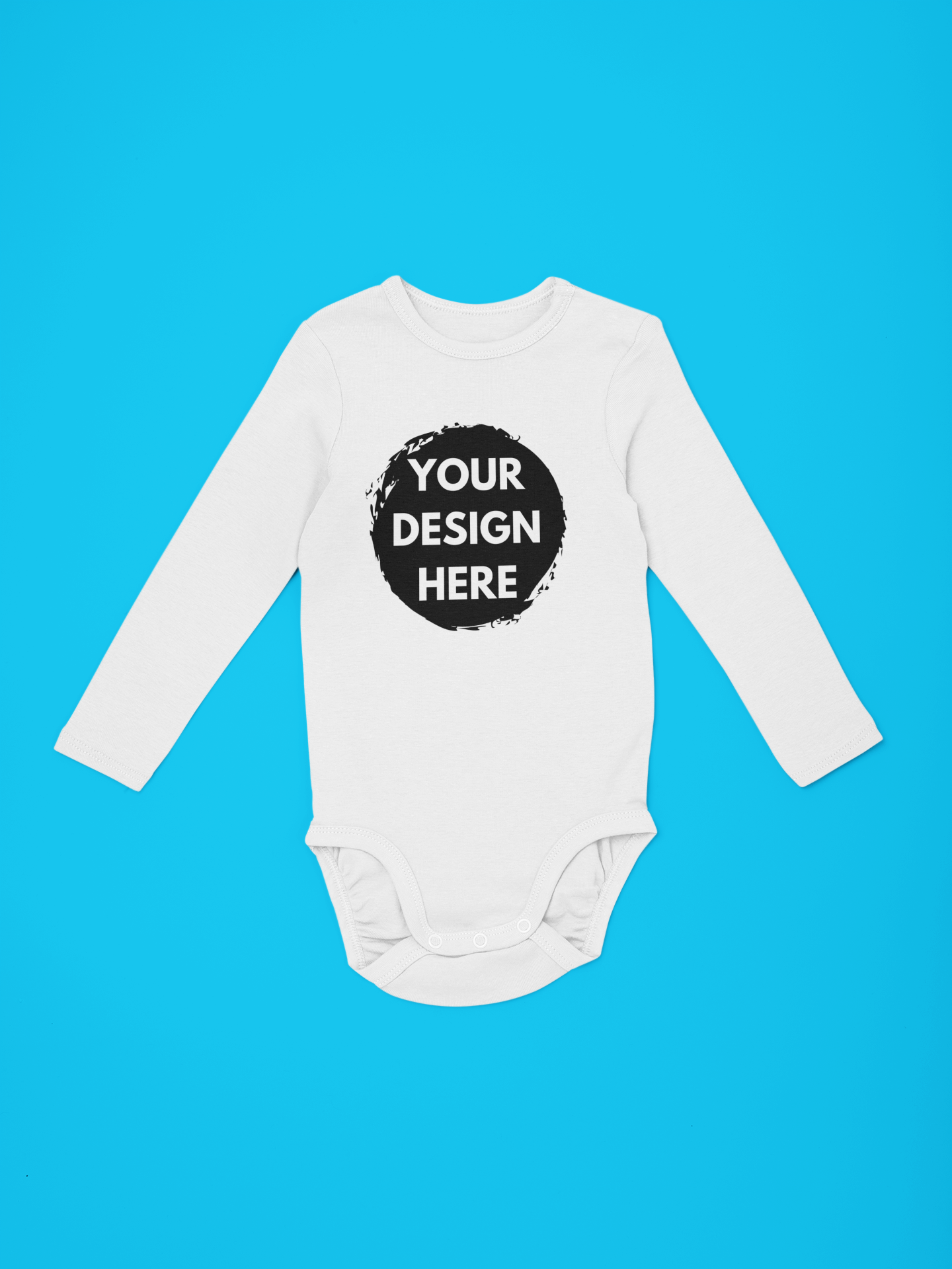 Create Your Own Baby Onsie - FRONT & BACK