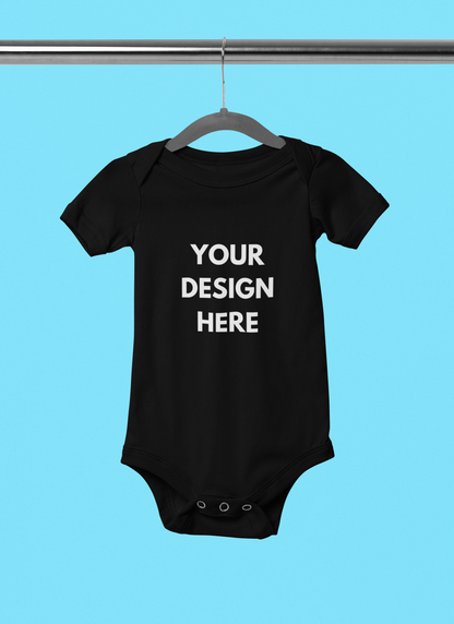 Create Your Own Baby Onsie - FRONT & BACK