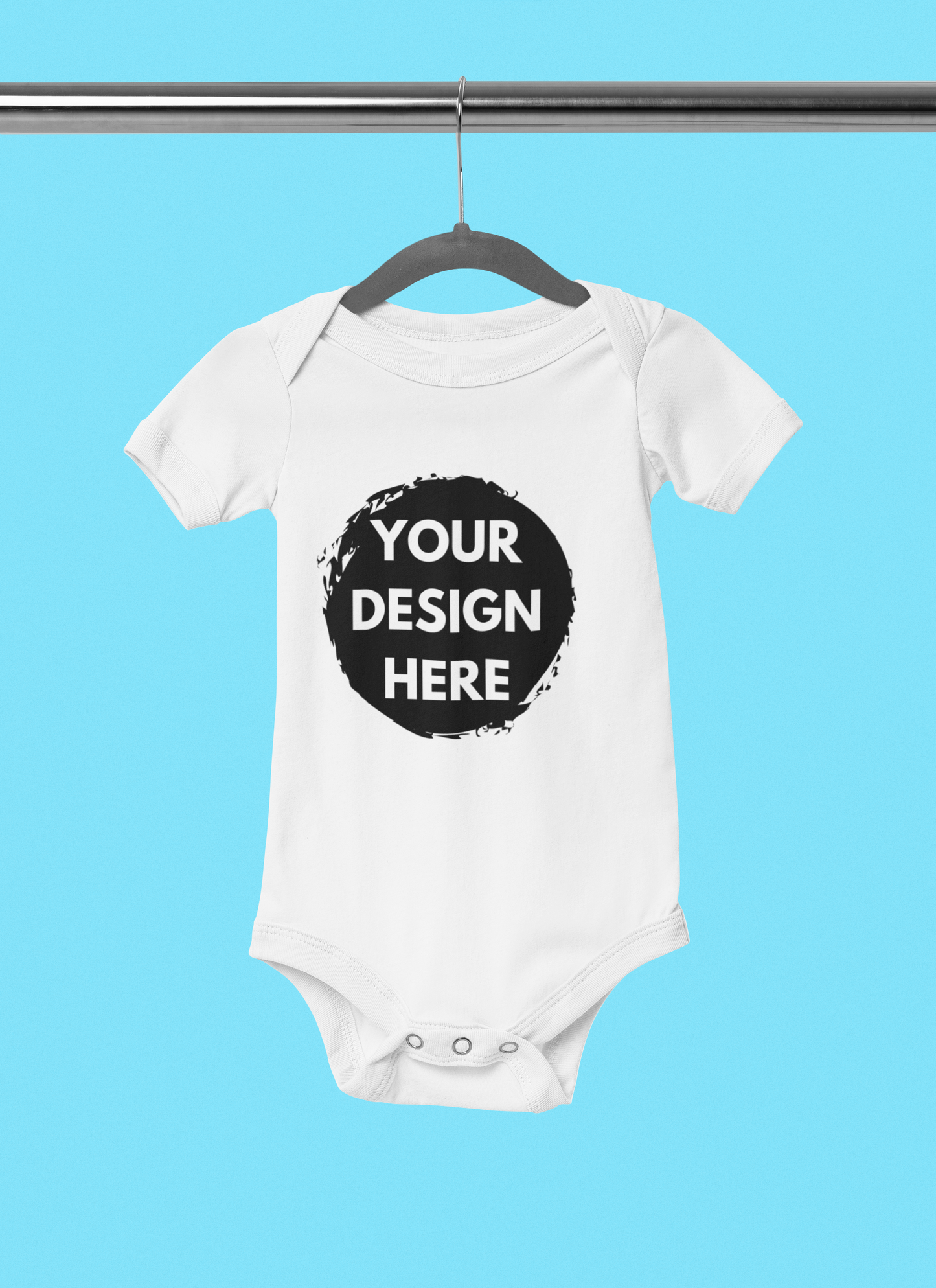 Create Your Own Baby Onsie - FRONT & BACK